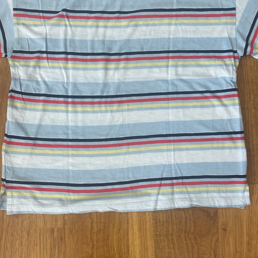 Abercrombie & Fitch striped, short sleeve pocket tee - Picture 8 of 10